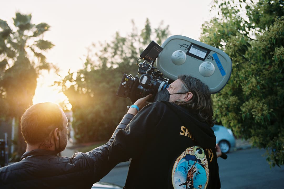 Picture of a people filming