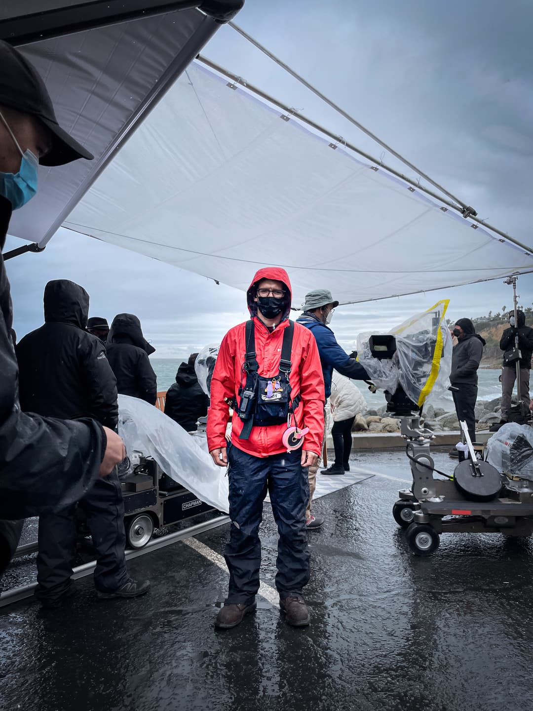 Picture of a men in red coat